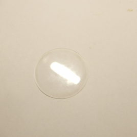 Savonette glas digitaal gemeten 45.0 mm