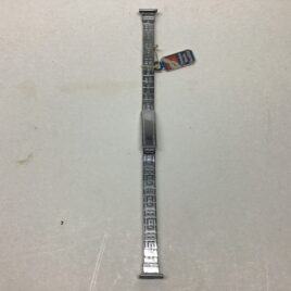 Metalen bandje zilver gekleurd lengte 15 cm blokjes